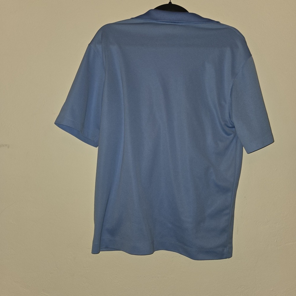 Nike Golf Mens Size Small Dri Fit Pullover Polo Athletic Shirt Blue Short Sleeve - Picture 2 of 9